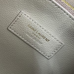 LE 5 À 7 LARGE SUPPLE 31 IN LIGHT BROWN GRAINED CALFSKIN