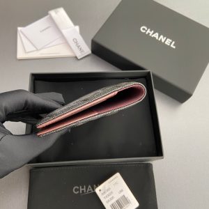 CC Passport Holder Black Caviar GHW  234689