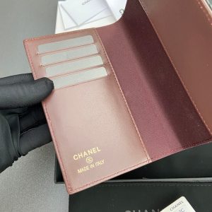 CC Passport Holder Black Sheepskin GHW  193338