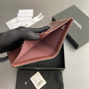 CC 96066 Compact Wallet Black Caviar Sliver Steel 234611