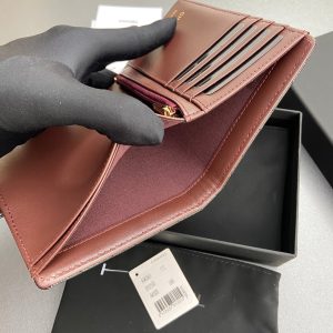 CC 96066 Compact Wallet Black Caviar GHW 234613