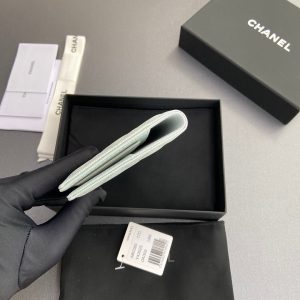 CC Passport Holder Light Blue Caviar 234701