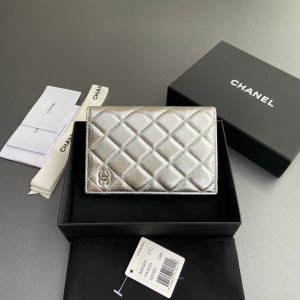 CC Passport Holder Sliver Sheepskin 234709