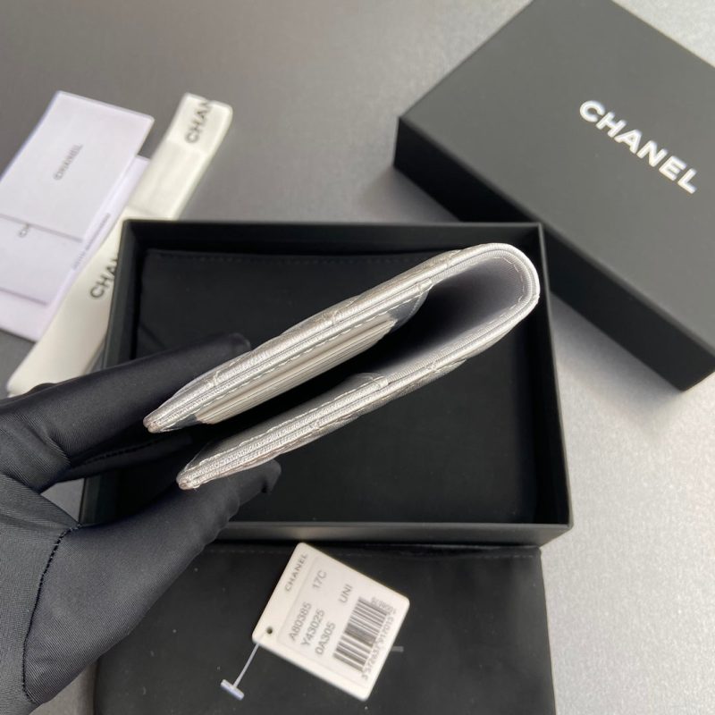 CC Passport Holder Sliver Sheepskin 234709