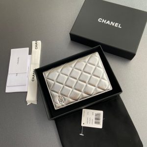 CC Passport Holder Sliver Sheepskin 234709