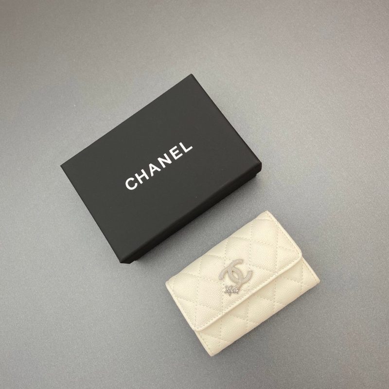 Chanel 25 Wallet With Star Logo 11cm Grained Calfskin 325087