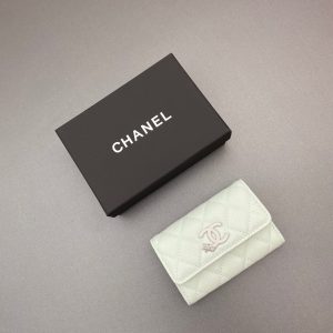 Chanel 25 Wallet With Star Logo 11cm Grained Calfskin 325087