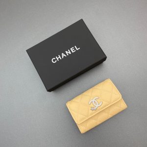 Chanel 25 Wallet With Star Logo 11cm Grained Calfskin 325087