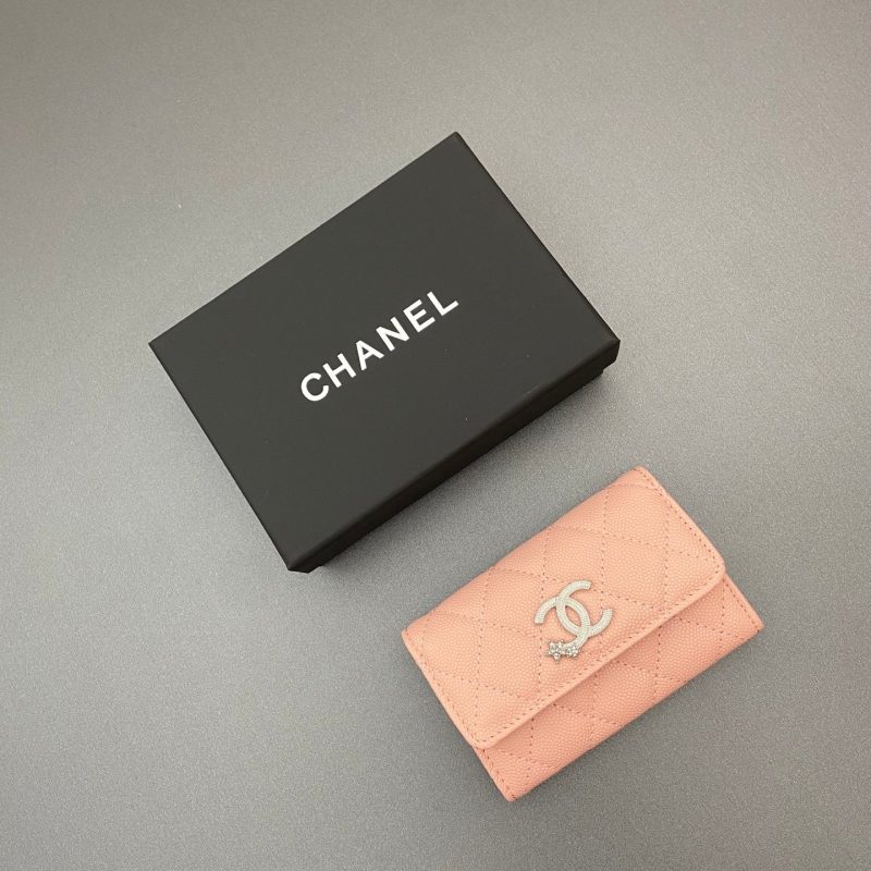 Chanel 25 Wallet With Star Logo 11cm Grained Calfskin 325087