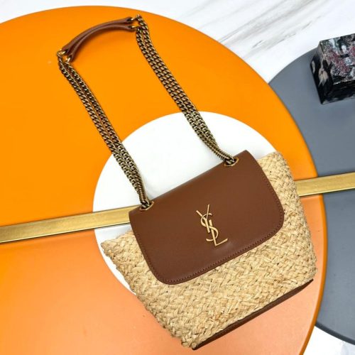 img_c531d0e5_20240711_i1720675776_2468_2_jpg YSL SMALL 23CM MANON BEIGE RAFFIA TAN CALFSKIN