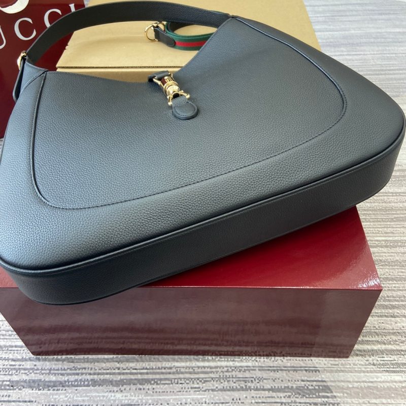 img_cdcca54a_20240929_i1727546777_7252_0_jpg JACKIE LARGE SHOULDER BAG 40 IN BLACK CALFSKIN GOLD HARDWARE