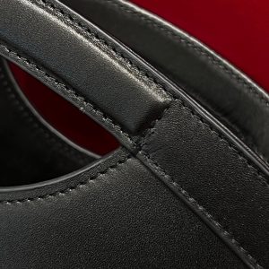 YSL Celia Mini Tote 29cm In Black Smooth Leather