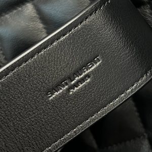 YSL bag 59cm Black Gold Calfskin