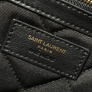 YSL bag 59cm Black Gold Calfskin