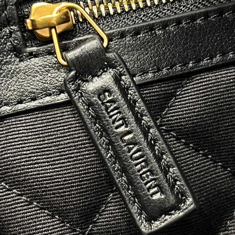 YSL bag 59cm Black Gold Calfskin