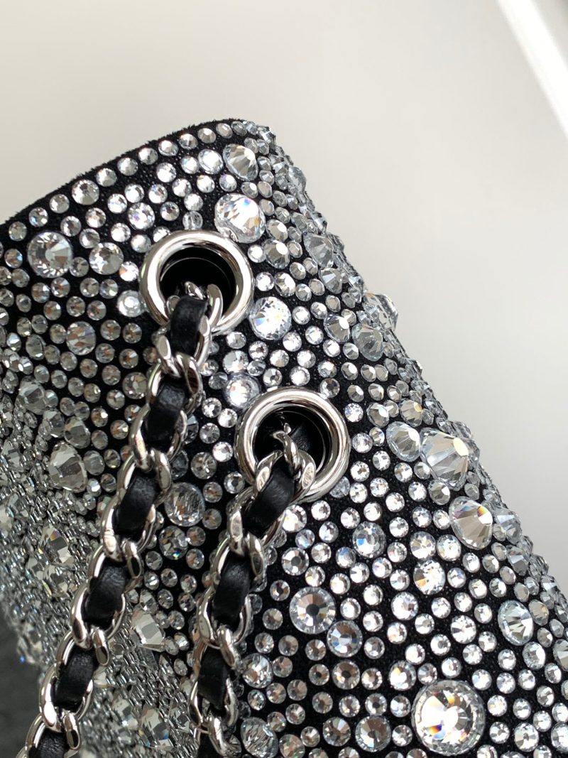 CC 24S Mini Flap Bag 20cm Stone Inlaid