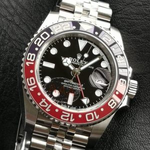 Rolex GMT Master 40mm Silver Black Dial