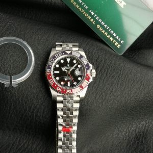Rolex GMT Master 40mm Silver Black Dial