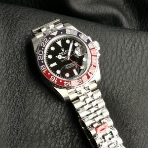 Rolex GMT Master 40mm Silver Black Dial