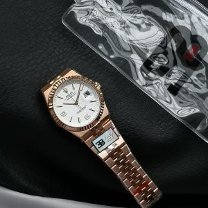 Rolex Land Dweller 40mm Pink Gold White