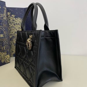 small book tote 26 black lambskin gold hardware