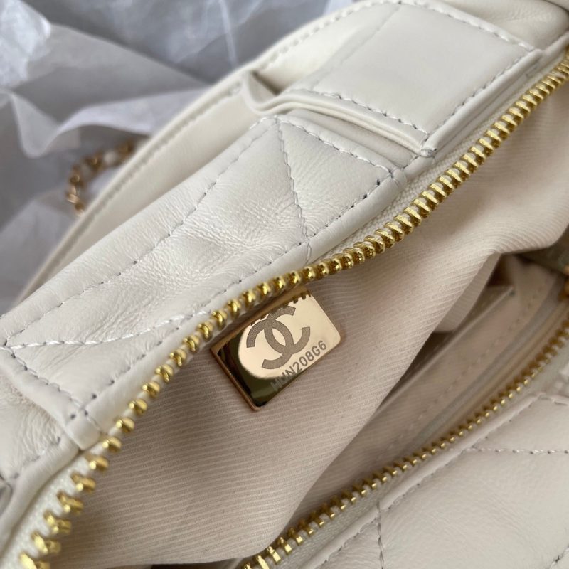 CC 25K Mini Bow Bag 26cm White Calfskin