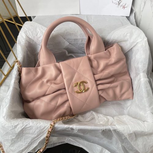 img_e10d02ac_20250921_i1758434680696_4222_0_7_jpg CC 25K Mini Bow Bag 26cm Pink Calfskin