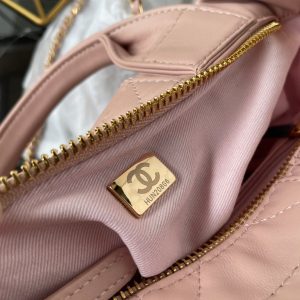 CC 25K Mini Bow Bag 26cm Pink Calfskin