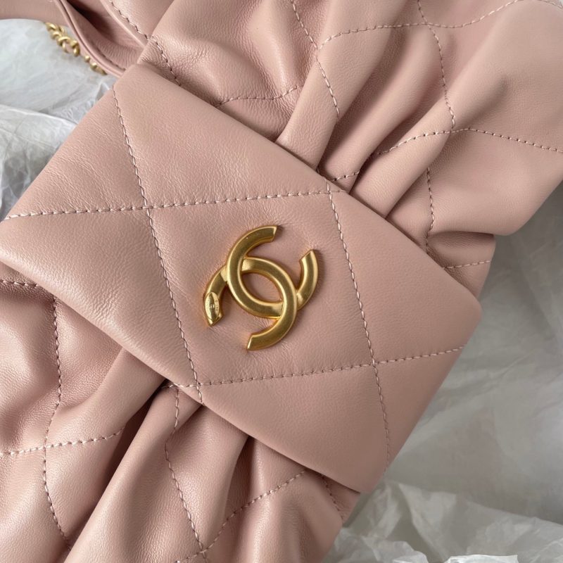 CC 25K Mini Bow Bag 26cm Pink Calfskin