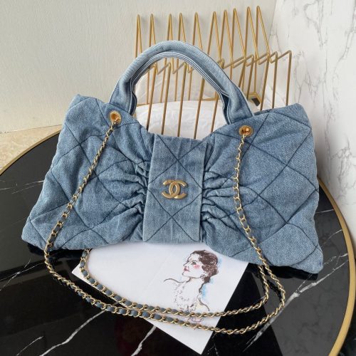 img_e10d02ac_20250921_i1758435227762_8590_0_0_jpg CC 25K Bow Bag 38cm Blue Denim