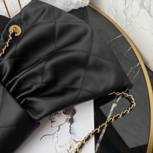 CC 25K Bow Bag 38cm Black Canvas