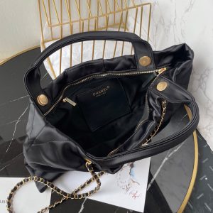 CC 25K Bow Bag 38cm Black Canvas