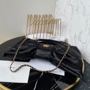 CC 25K Bow Bag 38cm Black Canvas