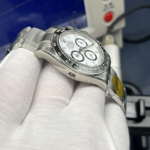 Rolex 25 Daytona 40mm Silver Black White