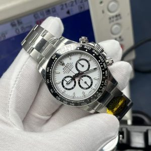 Rolex 25 Daytona 40mm Silver Black White