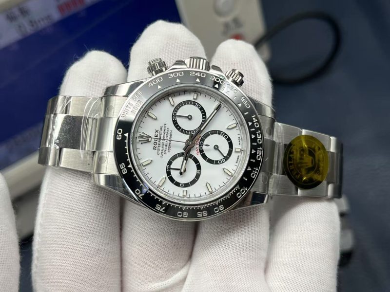 Rolex 25 Daytona 40mm Silver Black White