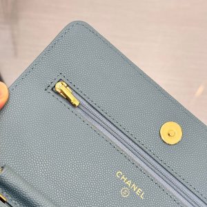 WOC 19CM CLOUD BLUE CAVIAR GOLD HARDWARE