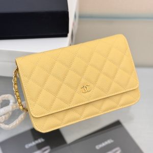 WOC 19CM LIME CAVIAR GOLD HARDWARE