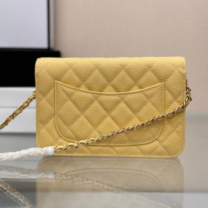 WOC 19CM LIME CAVIAR GOLD HARDWARE