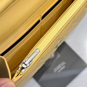 WOC 19CM LIME CAVIAR SILVER HARDWARE