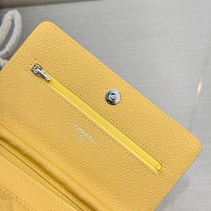 WOC 19CM LIME CAVIAR SILVER HARDWARE