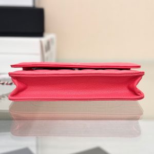 WOC 19CM RED CAVIAR SILVER HARDWARE