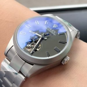 Rolex Oyster Perpetual 40mm Silver Grey