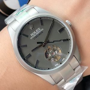 Rolex Oyster Perpetual 40mm Silver Grey