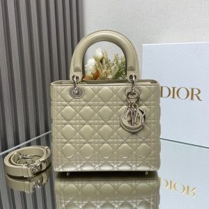 medium lady 24 mesquite lambskin silver hardware