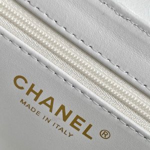 CC Kelly Shopper 19cm White Sequin