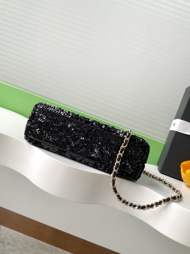 CC Kelly Shopper 19cm Black Sequin