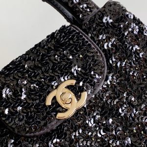 CC Kelly Shopper 19cm Black Sequin