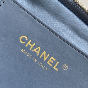 CC 25K Mini Bow Bag 26cm Blue Denim