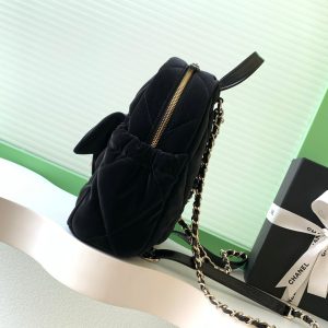CC 2025 Black Velvet Backpack 300846